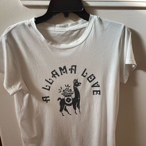 Mother The Boxy Goodie Goodie Llama Tee